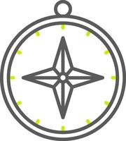 Compass Versatile Line Drawing vector