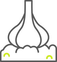 Garlic Polished Tech Badge vector