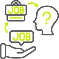 Job Offer Custom UX Asset vector