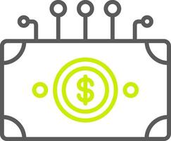Money Optimized Web Graphic vector