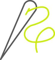 Needle Dynamic Visual Mark vector
