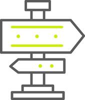 Road Sign Dynamic App Object vector