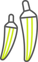 Okra Scalable App Token vector