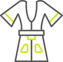 Robe Highlighted UX Stamp vector
