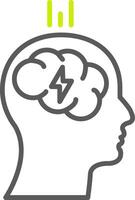 Stroke Streamlined Interface Symbol vector