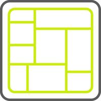Tatami Modern UI Piece vector