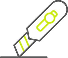 Cutter Optimized Line Drawing vector