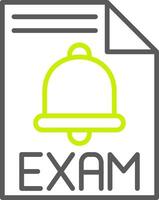 Exam Secure App Element vector