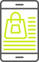Online Shop Polished Design Token vector