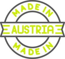 Made In Austria Modular Design Token vector