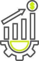 Progress NextGen Line Drawing vector