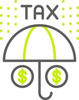 Tax Protection Advanced Design Token vector