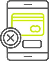 Blocked Gradient Style Mark vector