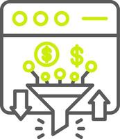 Conversion Smart Line Drawing vector