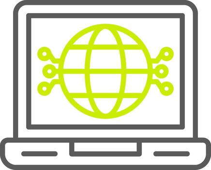 globo sensible ux simbólico vector