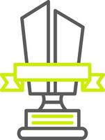 Trophy Cup Custom Interface Symbol vector