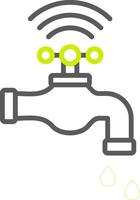Water Tap Smart Visual Mark vector