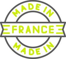 Made In France Smart Visual Mark vector