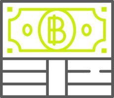 Baht Advanced Web Graphic vector