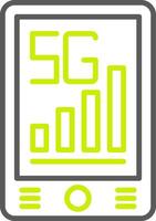 Mobile Data NextGen Visual Mark vector