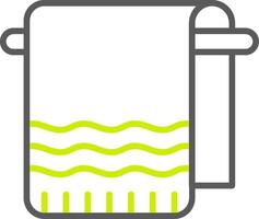 Towel Custom Tech Badge vector