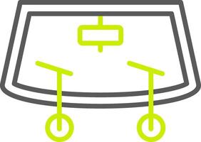 Wiper Custom Visual Mark vector