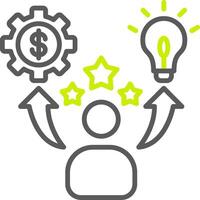 Competence Neutral Icon Unit vector