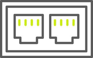 Ethernet Smart Design Token vector