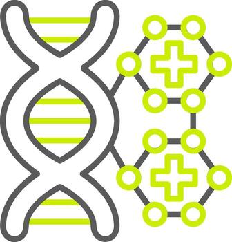 Genetics Optimized Web Graphic vector