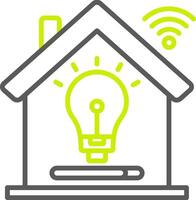 Light Control Smart UX Asset vector