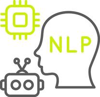 Nlp Secure App Element vector
