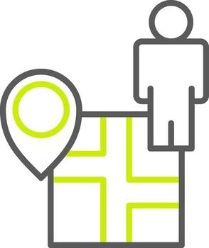 Position Responsive Grid Visual vector