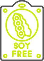 Soy Free Polished Design Token vector