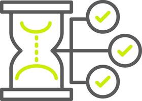 Hourglass Optimized App Object vector