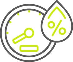 Humidity Smart Line Drawing vector
