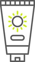 Sun Cream NextGen Design Token vector