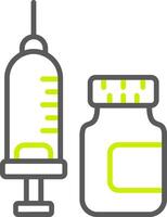 Insulin Clean Badge Asset vector