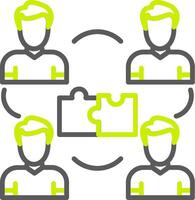 Team Building Versatile App Object vector