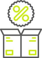 Delivery Box Dynamic UI Module vector