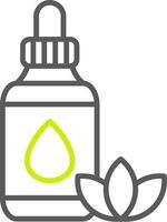 Essential Oil Smart Tech Badge vector