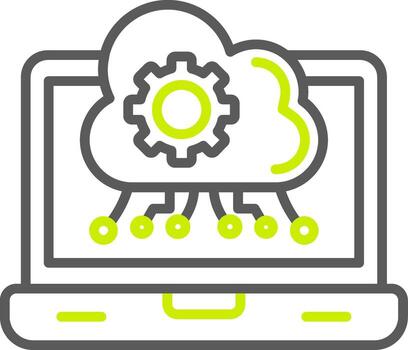 borde informática personalizado creativo pedazo vector