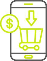 Shopping Online NextGen UI Module vector