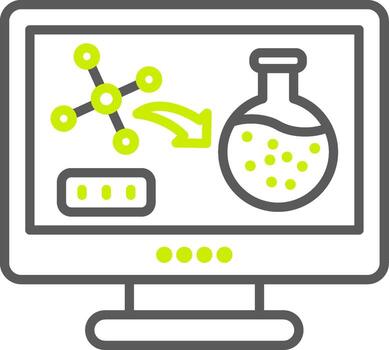 Virtual Lab Optimized Visual Mark vector