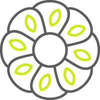 Alpine Forget Me Not Minimal UX Part vector