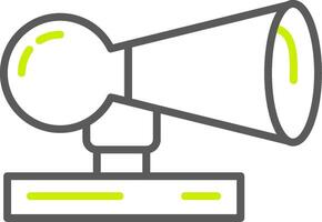 Klaxon Gradient Style Mark vector