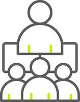 Leadership Functional Web Symbol vector