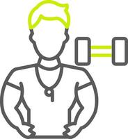 Trainer Elegant Line Drawing vector