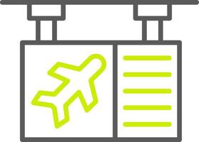 Boarding Gate Versatile App Object vector
