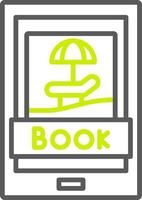 Booking Trip Elegant App Object vector