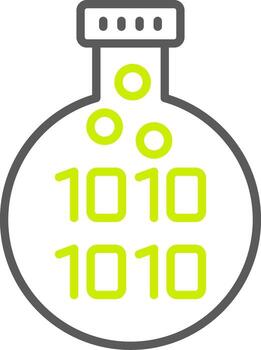 datos Ciencias listo para el futuro aplicación marca vector